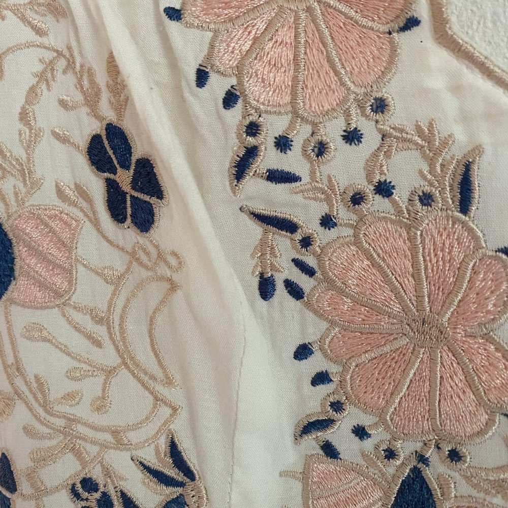 Lulu's White Embroidered Dress - Picture 2 of 5